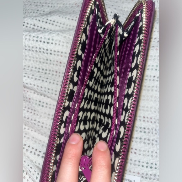 Vera Bradley Purple Faux Leather Wallet NWT!!! - Picture 8 of 11